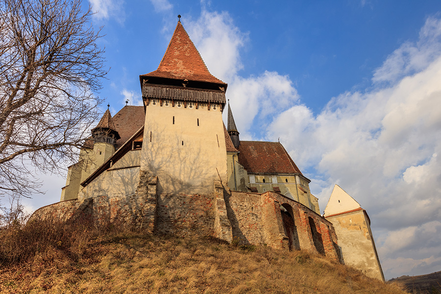 Die Kirchenburg von Biertan in Transsylvanien